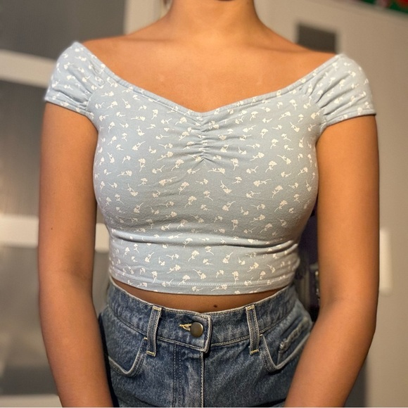 Pacsun floral crop top - Picture 1 of 1